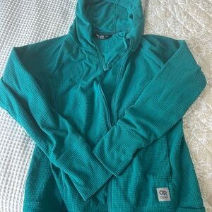 Outdoor Research Teal Trail Mix Hoodie